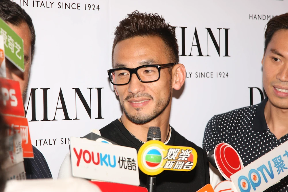 Japanese football player Hidetoshi Nakata